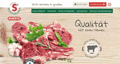 Desktop Screenshot of fleischmarkt-schuetz.de