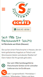 Mobile Screenshot of fleischmarkt-schuetz.de